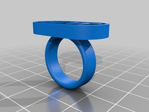 julia ring Ringe kundengebundene 3d print model - Mito3D