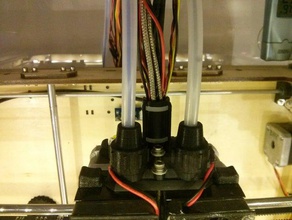 filamento de ptfe guia do cabo ctc flashforge duplicador replicador threads Impressora 3d peças 3d print model - Mito3D