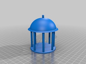 puerto rico cúpula La impresión en 3d 3d print model - Mito3D