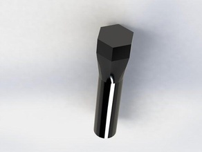 door lock knob automotive 3d print model - Mito3D