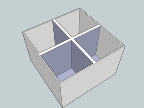 2 container organization 3d print model - Mito3D