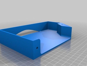 under table mountable shelf organization sh 3d print model - Mito3D