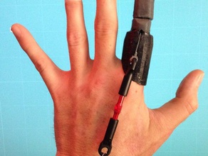 knick-finger v10 hand-Werkzeuge finger hand prothetische 3d print model - Mito3D