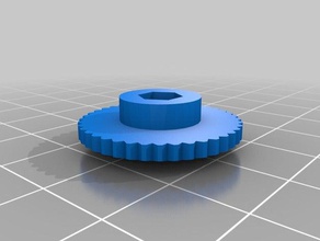 nut spinner 3d printer accessories bed leveling m3 thumbscrew 3d print model - Mito3D