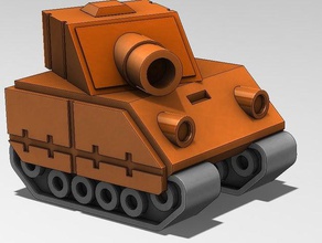 önceden tank savaşları oyunu model araç gelişmiş savaş oyuncak 3d print model - Mito3D