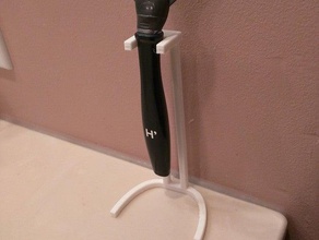 a navalha de suporte casa banho stand 3d print model - Mito3D