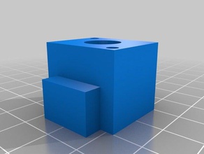 ultimaker trap nut 3d printer parts 3d print model - Mito3D