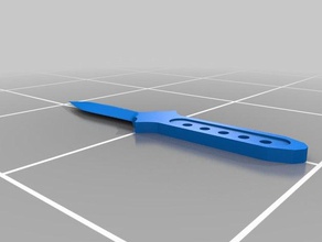 knife props 3d print model - Mito3D