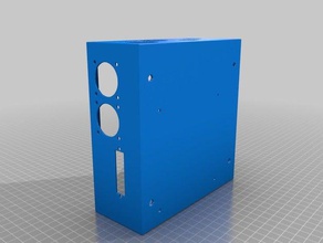 electronics enclosure & cover lulzbot taz 4 3d printer parts rambo taz4 3d print model - Mito3D