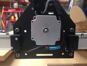 shapeoko limit switch holders - omron lever style diy endstop mount shapeoko2 3d print model - Mito3D