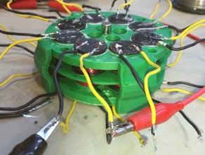 ez rotação do motor v4 hobby bobina spin ímã o 3d print model - Mito3D