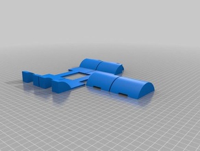 meu, 'personalizado colisão strip de suporte da garrafa organização personalizado 3d print model - Mito3D