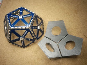 blinkytile ball solder jig object 3d print model - Mito3D