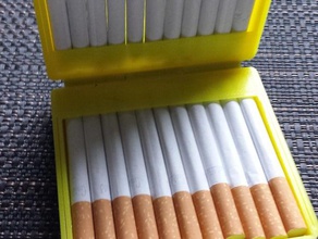 zigarettenbox kaplar sigara durumda 3d print model - Mito3D