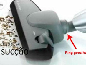 electrolux energica aspire el piso con accesorio de boquilla anillo las piezas repuesto pieza aspiradora la manguera vacío del 3d print model - Mito3D