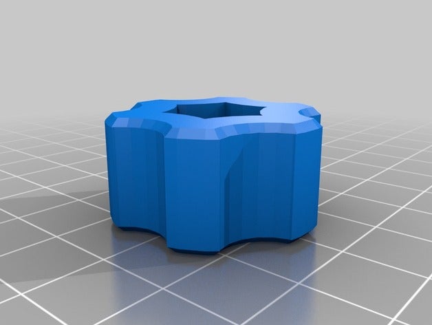 m3mmthumb botão - métrica ferramentas manuais personalizado 3D print model - Mito3D