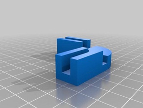 wire cage corner bracket 3d print model - Mito3D