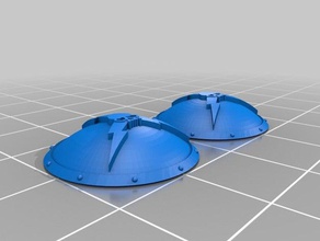 shields minis toys & games 3d print model - Mito3D