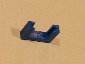 tubo de guía la pinza sujeción replicator 2x Impresora 3d las piezas guía-tubo clip retención 3d print model - Mito3D