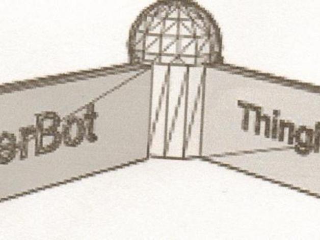 thingiverse sokak köşesinde imzalamak diğer kanat-3d nesne 3D print model - Mito3D