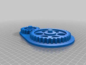 gear toy mechanical toys customized 3d print model - Mito3D