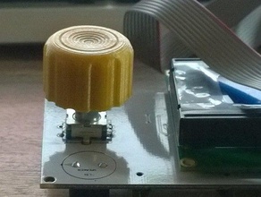 prusa i3 lcd knob 3d printer parts 3d print model - Mito3D