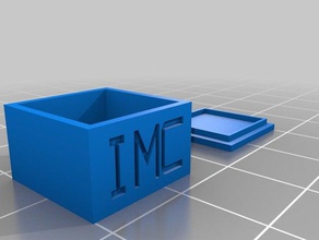 il mio personalizzato box2 i contenitori su misura 3d print model - Mito3D