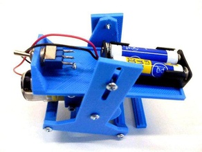 walker-v12 mechanical toys robo3d robot walking 3d print model - Mito3D