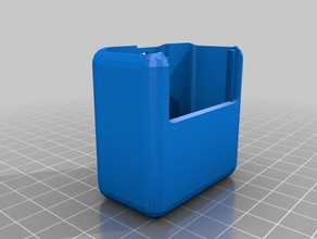 il mio personalizzato parametrico a supporto del telecomando su misura 3d print model - Mito3D