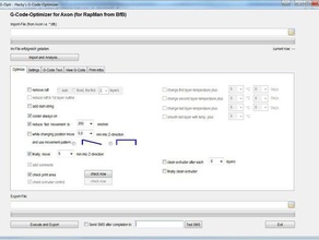 g-code-optimizer 3d printing axon bfb download free g-opti gopti rapman software 3d print model - Mito3D