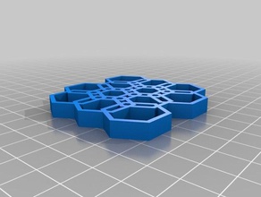 my customized 6 sides pattern maker art tools 3d print model - Mito3D