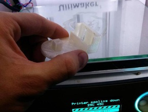 substituição da montagem ikea tupplur blinds peças de 3d print model - Mito3D
