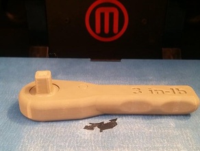 nasa anahtarı el aletleri ratchet İngiliz 3d print model - Mito3D
