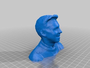 jon persone corpo ragazzo il busto faccia figura figurina testa umana uomo torso 3d print model - Mito3D