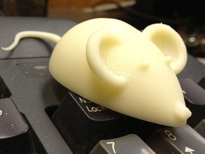 Mouse 3d varreduras réplicas animais 3d print model - Mito3D