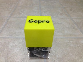 lid gopro retail box sport & outdoors 3d print model - Mito3D