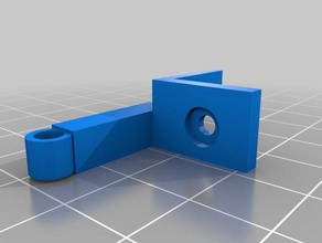filement guide 15x15 kossel mini 3d Drucker Zubehör filament-guide 3d print model - Mito3D