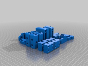 prusa i3 200x200 bauen Fach 3d Drucker Teile voll 3 3d print model - Mito3D