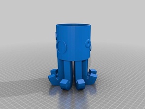Kraken-cup 3d-drucken cup octopi 3d print model - Mito3D