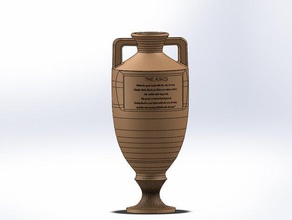 urn tarama ve kopyaları külleri kriket 3d print model - Mito3D
