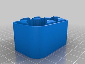 cr123a durumda kaplar özelleştirilmiş 3d print model - Mito3D