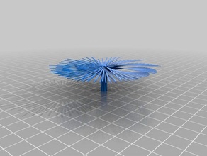 my customized super flowers drooloop - art 3d print model - Mito3D