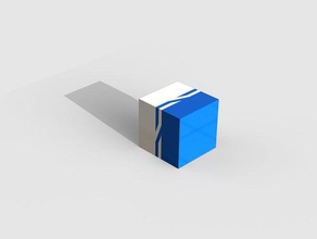 basic-box 1 Container box container cube dxf Schraube schraubbar tool toolbox 3d print model - Mito3D