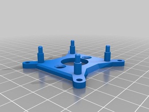 mount naze32 electrohub plate r c vehicles 3d print model - Mito3D