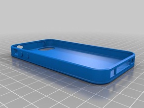 flex iphone 4s case mobile phone filaflex 3d print model - Mito3D