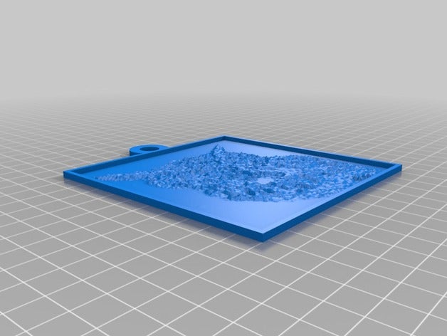 buho Arte en 2d personalizado 3D print model - Mito3D