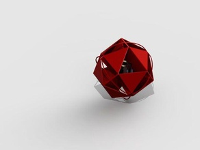 ipercubo matematica arte geometrica la geometria iperbolico iperboloide iperspazio per ornamento tesseract 3d print model - Mito3D