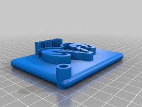 trevor Schlüsselanhänger kundengebundene 3d print model - Mito3D