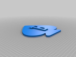 b-spade raised games spade 3d print model - Mito3D