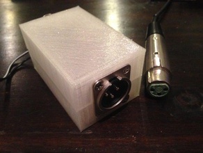 microfone amplificador de caixa a música som 3d print model - Mito3D